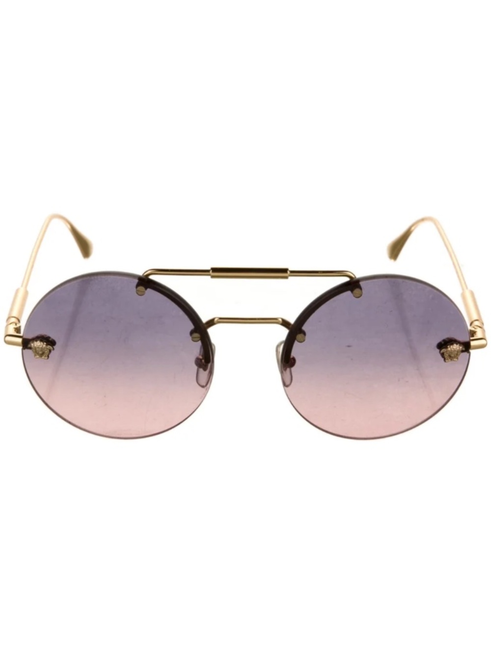 Versace Round Gradient Sunglasses VE2244 1002I6